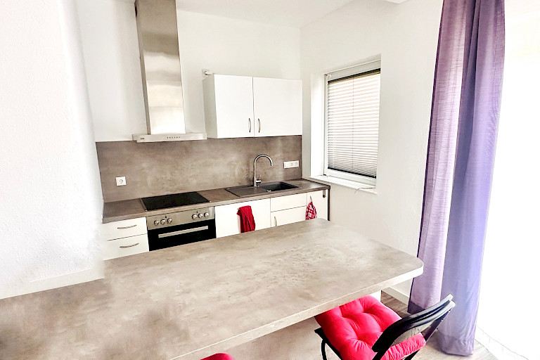 offener Kochbereich inkl. Einbauküche