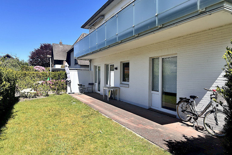 überdachter Terrassenbereich