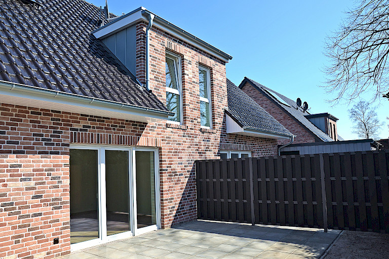 rückwärtige Ansicht