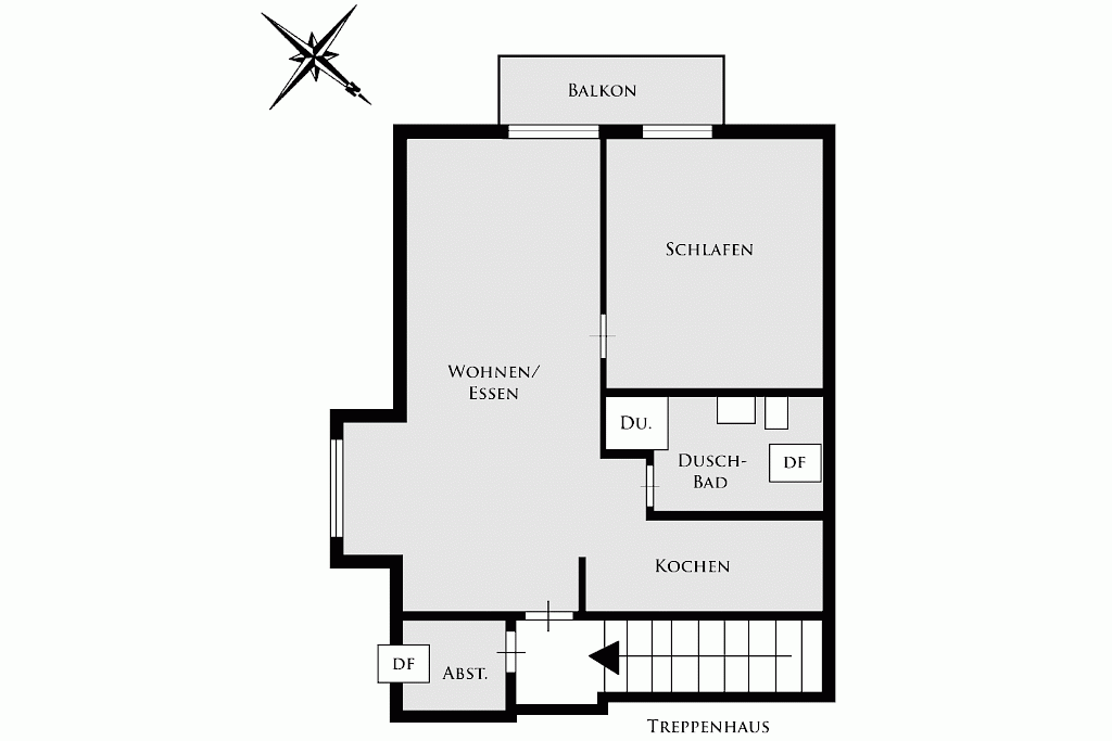 Obergeschoss Wohnung Nr. 3 links