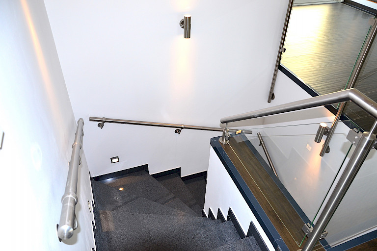Treppe ins Dachgeschoss