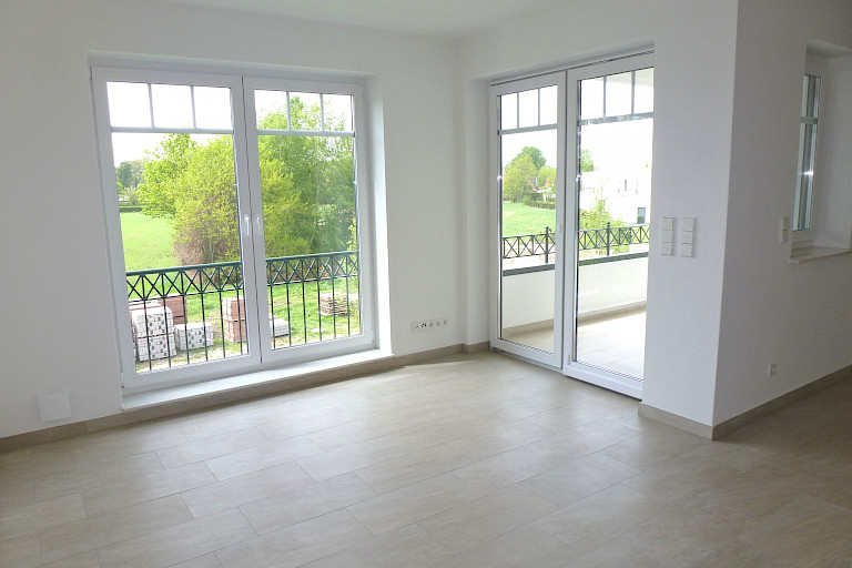 Wohnbereich mit Loggiazugang