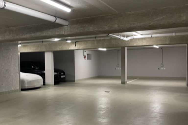 moderne Tiefgarage