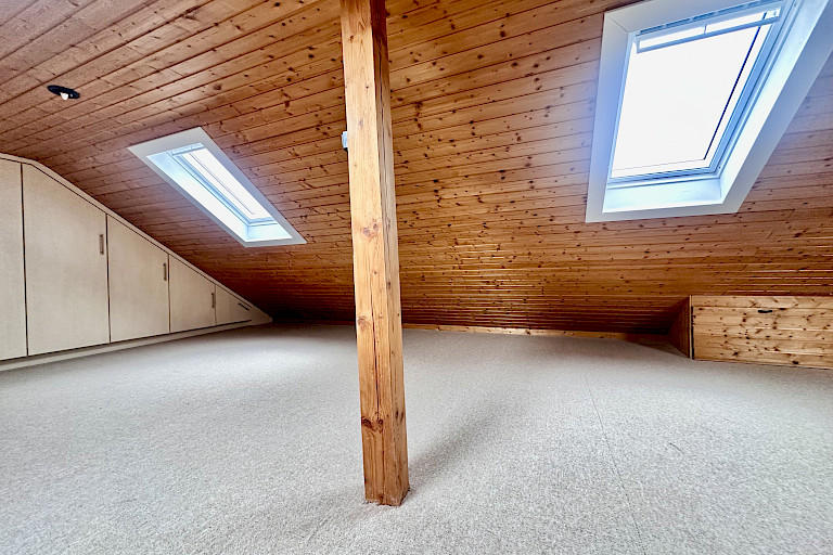 ausgebauter Spitzboden